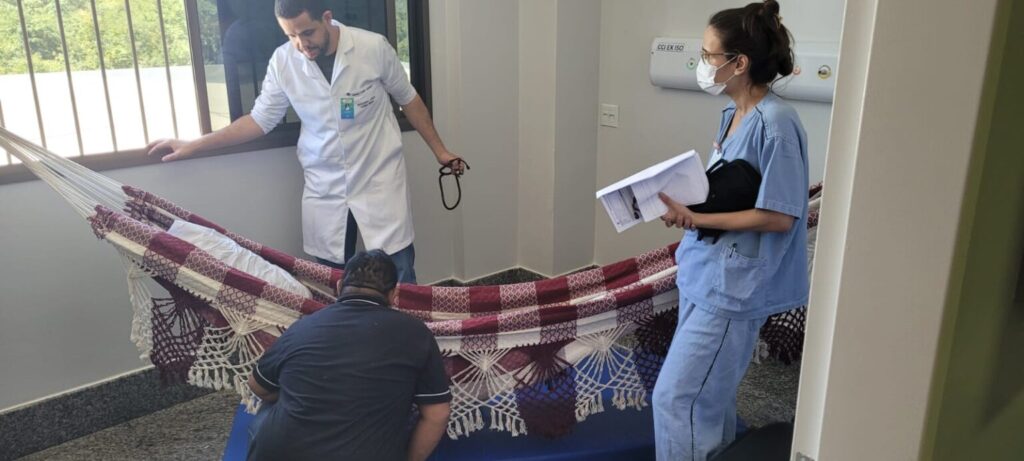 Imagem Ilustrando a Notícia: HCN faz adaptações para tratar paciente indígena Avá-Canoeiro