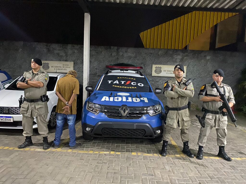Imagem Ilustrando a Notícia: PM prende suspeito de furtar três estabelecimentos em Goiânia, no fim de semana