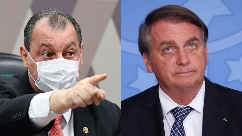 Imagem Ilustrando a Notícia: Bolsonaro é condenado a pagar R$ 30 mil por ofensas e calúnia contra senador Omar Aziz