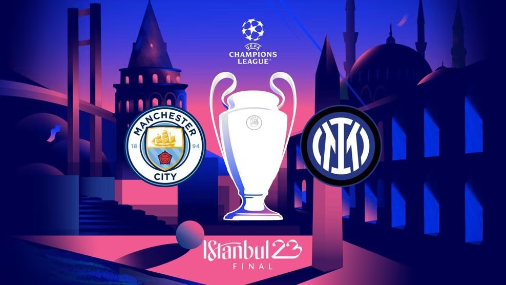 Imagem Ilustrando a Notícia: Manchester City e Inter de Milão são os finalistas da UEFA Champions League