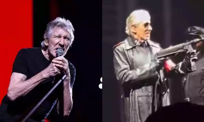 Imagem Ilustrando a Notícia: Roger Waters se pronuncia sobre recentes acusações do figurino utilizado em turnê: ‘É uma declaração em oposição ao fascismo, injustiça e fanatismo’