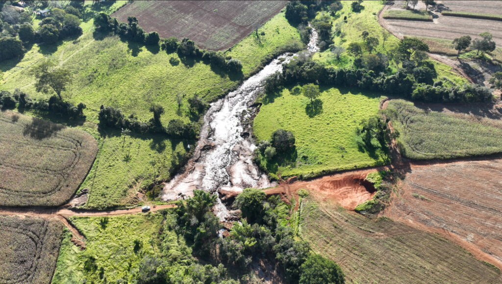 Imagem Ilustrando a Notícia: Após rompimento de barragem em Anápolis, Semad avalia danos ambientais