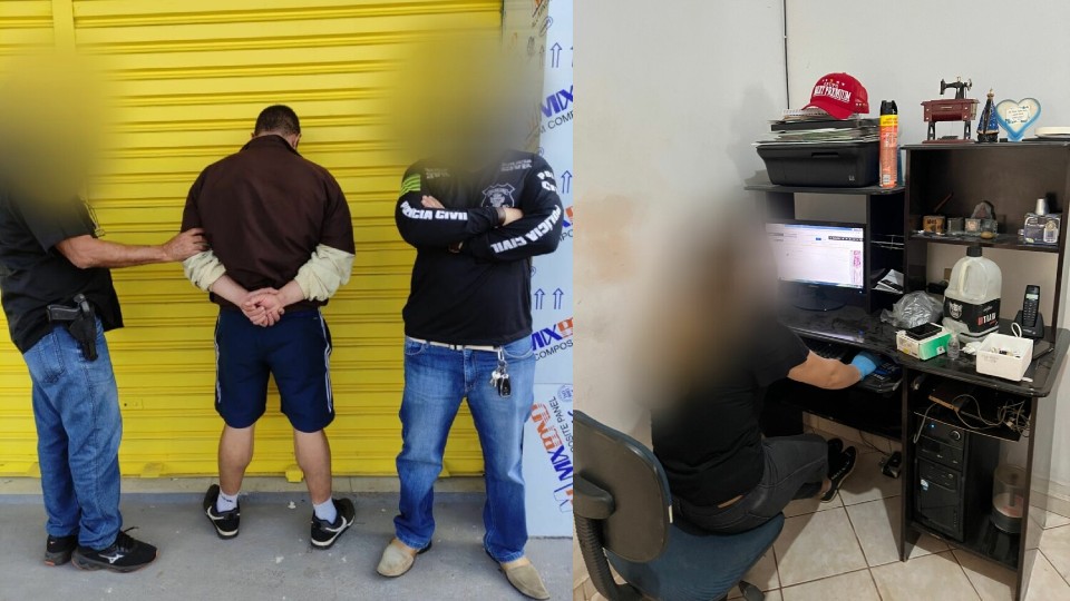 Imagem Ilustrando a Notícia: Personal trainer é preso suspeito de divulgar fotos íntimas de amiga, em Anápolis