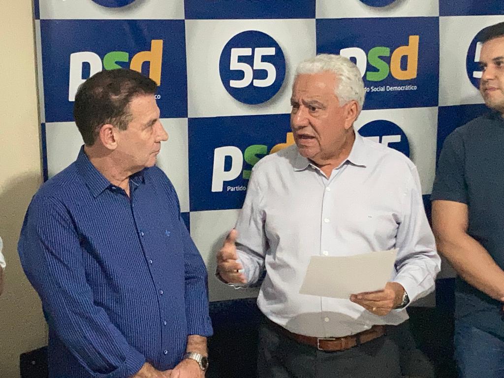 Imagem Ilustrando a Notícia: Vilmar Rocha deixa comando do PSD, mas continua na sigla e disputa em 2026