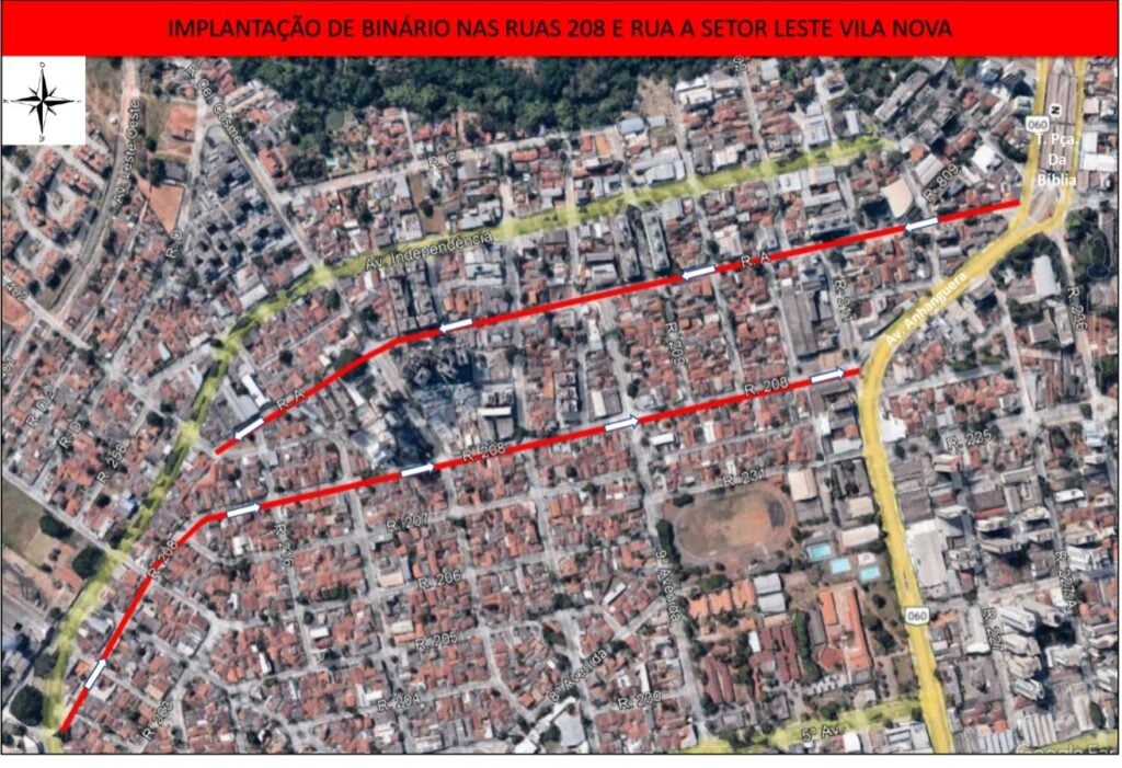 Imagem Ilustrando a Notícia: SMM inicia obras para criação de corredor na rua 208, no setor Vila Nova
