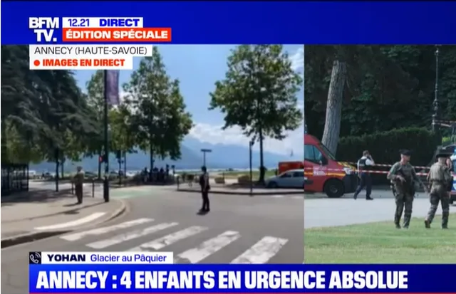 Imagem Ilustrando a Notícia: Crianças são esfaqueadas em ataque na França