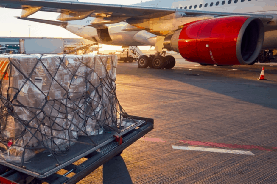 Imagem Ilustrando a Notícia: Transporte de cargas aéreas registra maior movimentação no estado