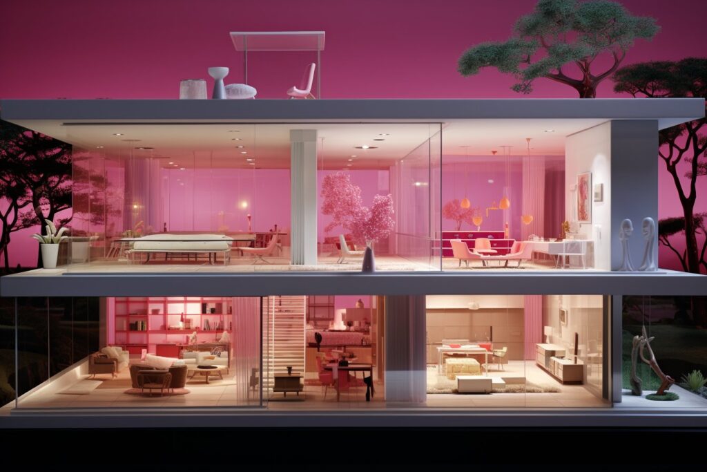 Imagem Ilustrando a Notícia: Saiba como seria a casa da Barbie projetada por arquitetos brasileiros