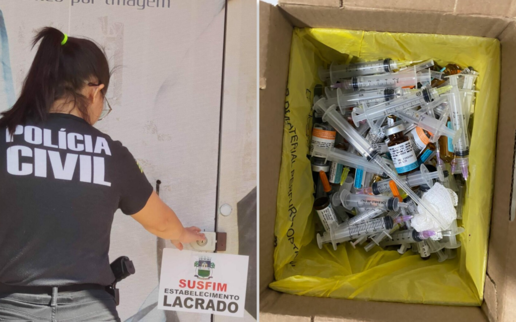 Imagem Ilustrando a Notícia: Clínicas estéticas clandestinas são novamente alvo de operação por usarem produtos vencidos em Valparaíso