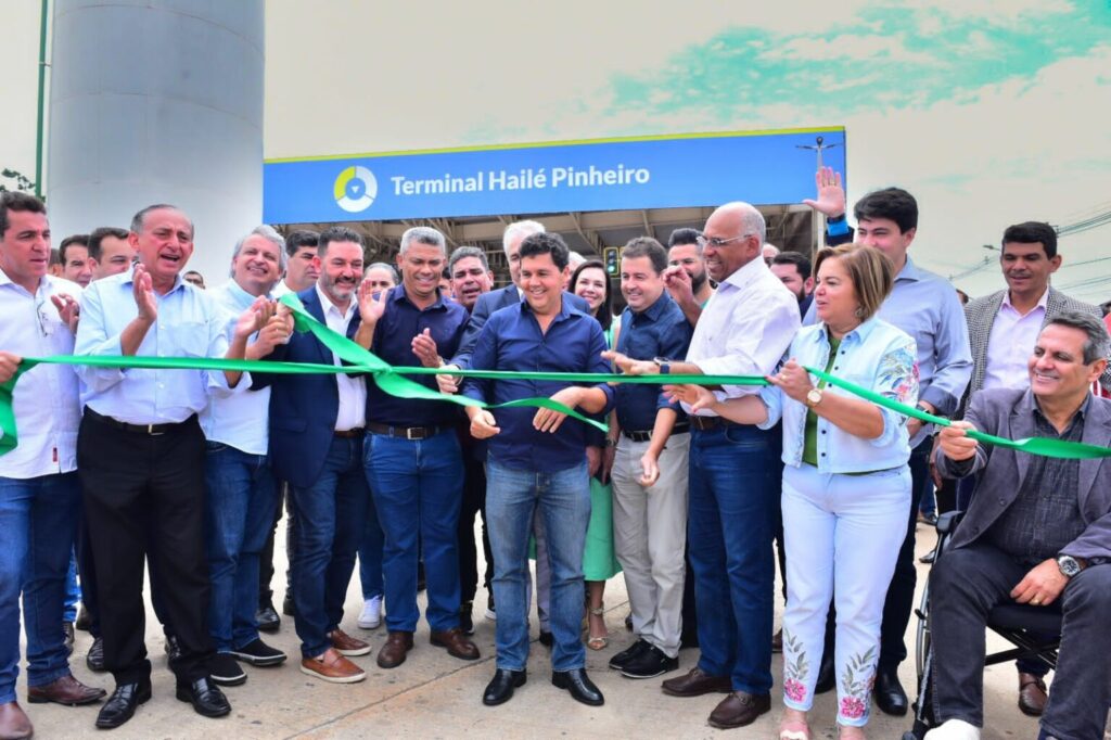 Imagem Ilustrando a Notícia: Terminal Hailé Pinheiro é inaugurado e deve ampliar a rede de transporte Goiâna