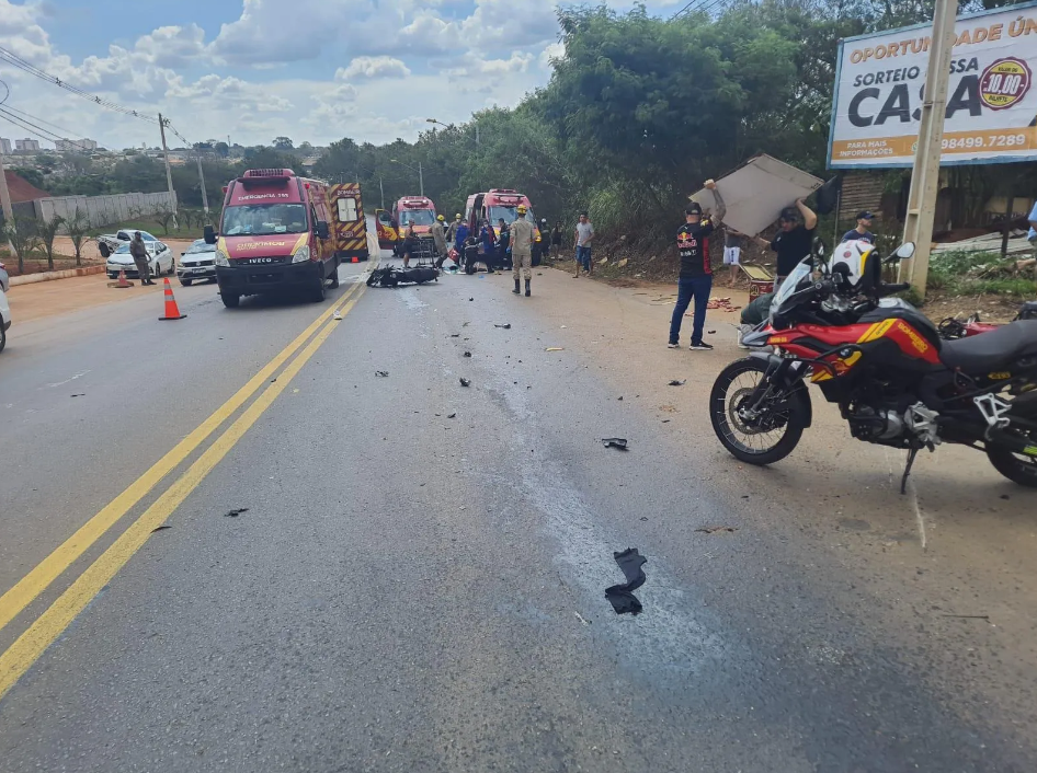 Imagem Ilustrando a Notícia: Motociclista morre em acidente no setor Santa Genoveva 
