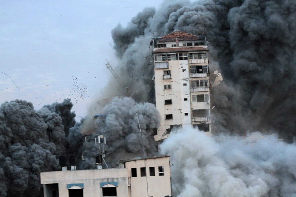 Imagem Ilustrando a Notícia: Ministério de Saúde de Gaza contou mais de 430 mortos em menos de 24 horas