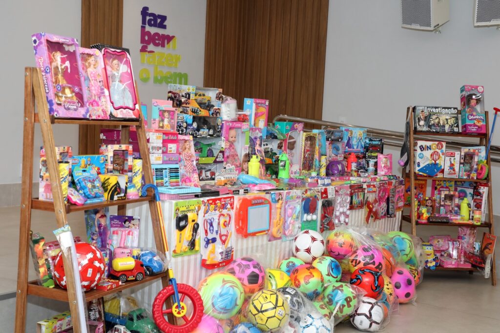 Imagem Ilustrando a Notícia: OVG recebe doação de 1,4 mil brinquedos da Polícia Civil