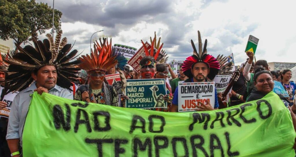 Imagem Ilustrando a Notícia: Lula ainda não decidiu sobre marco temporal para demarcação de terras indígenas