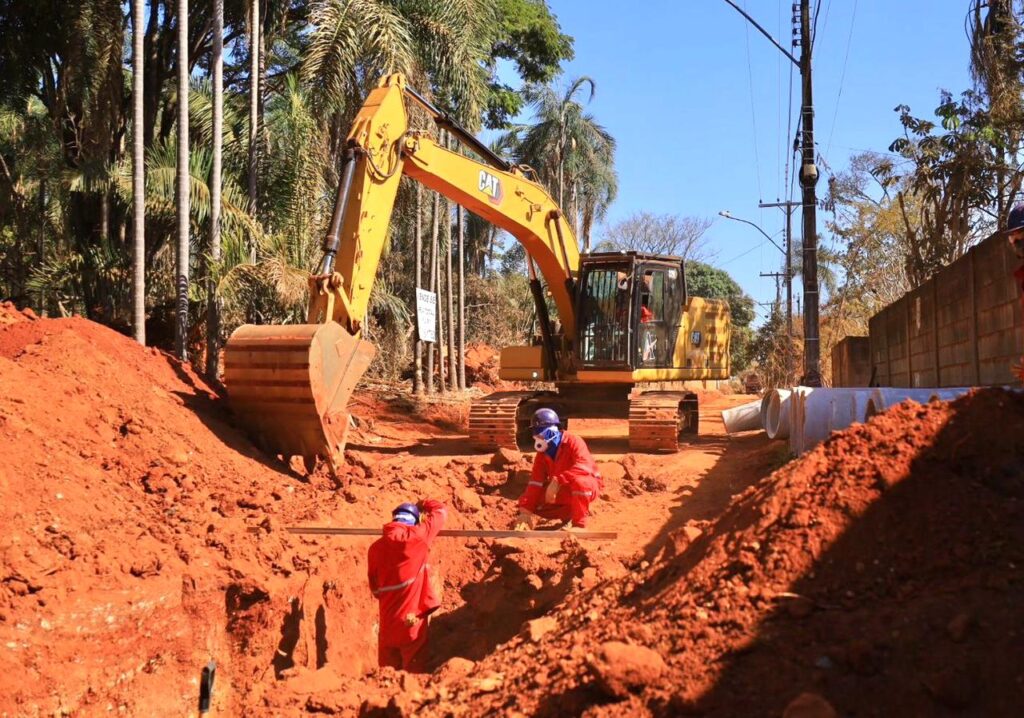 Imagem Ilustrando a Notícia: Prefeitura de Goiânia realiza obras de drenagem no Jardim Goiás