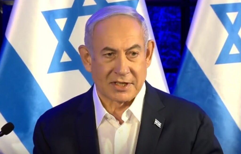Imagem Ilustrando a Notícia: Netanyahu cita versículo da Torá para negar cessar-fogo na Faixa de Gaza