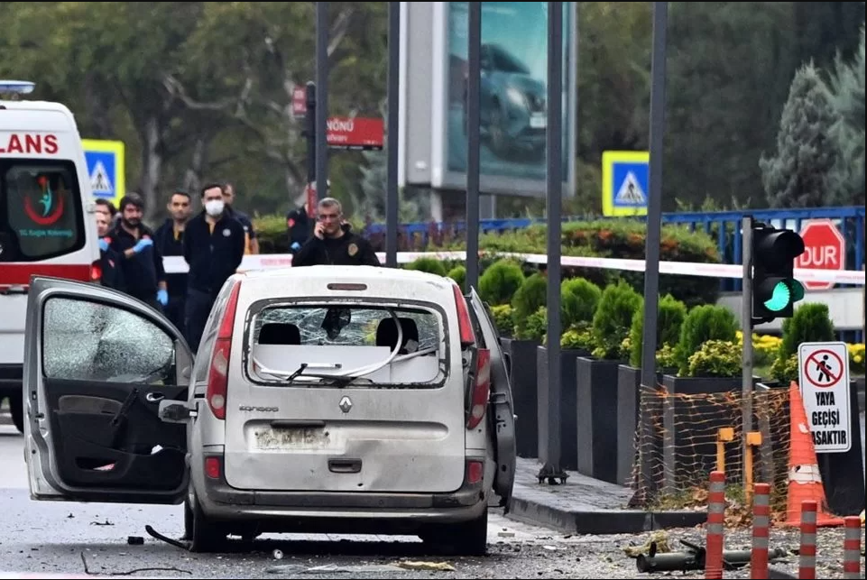 Imagem Ilustrando a Notícia: Atentado terrorista fere dois policiais em Ancara, na Turquia