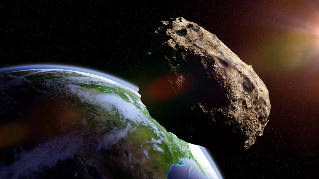Imagem Ilustrando a Notícia: Os asteroides que mais apresentam risco para o planeta Terra
