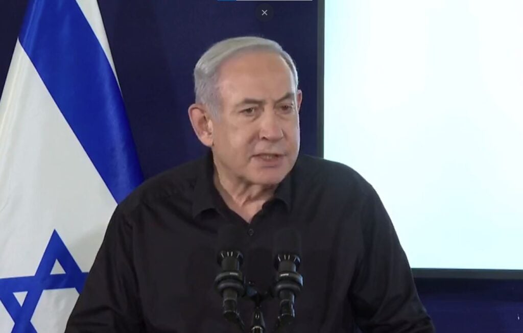 Imagem Ilustrando a Notícia: Netanyahu afirma que manterá controle de segurança em Gaza por período “indeterminado”