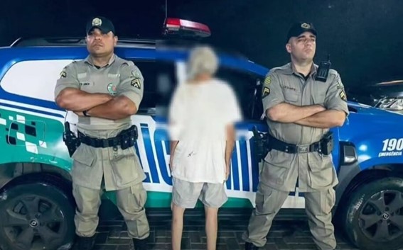 Imagem Ilustrando a Notícia: Idoso é preso suspeito de mostrar órgão genital a crianças de 9 e 13 anos, em Goiânia