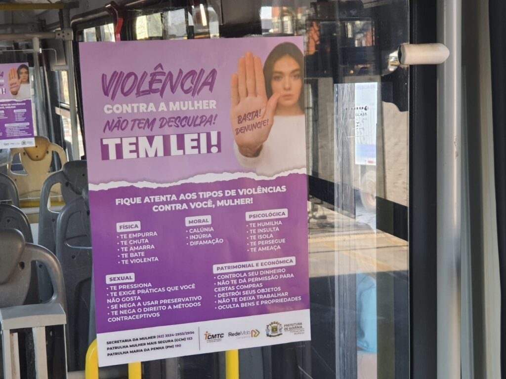 Imagem Ilustrando a Notícia: Prefeitura de Goiânia faz campanha pelo fim da violência contra as mulheres
