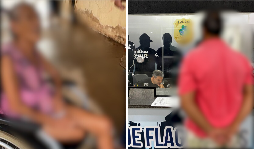 Imagem Ilustrando a Notícia: Filho é preso por exploração e maus-tratos contra mãe diabética de 80 anos, em Goiânia