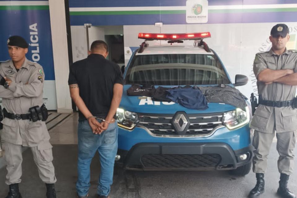 Imagem Ilustrando a Notícia: PM prende homem suspeito de furtos na região da 44, em Goiânia