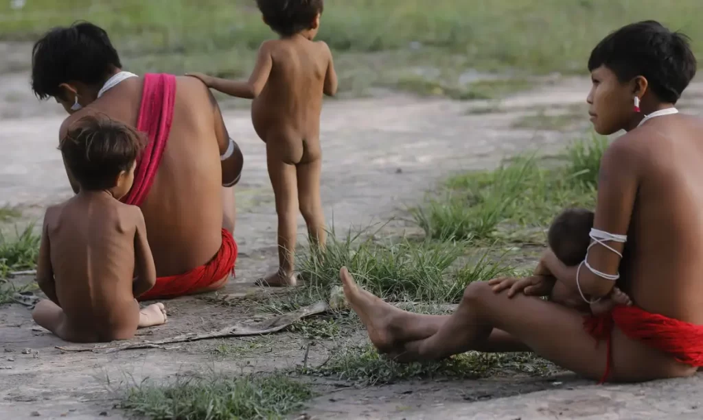 Imagem Ilustrando a Notícia: Forças Armadas levarão 15 mil cestas de alimentos aos Yanomami