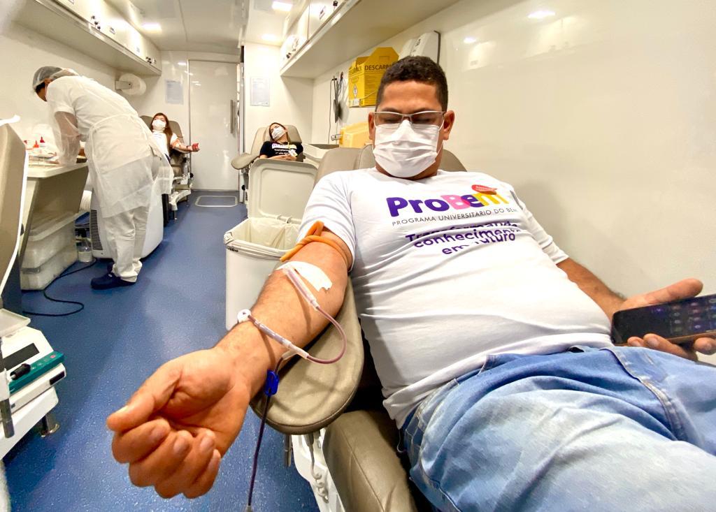 Imagem Ilustrando a Notícia: Universitários do ProBem fizeram mais de 20 mil doações de sangue