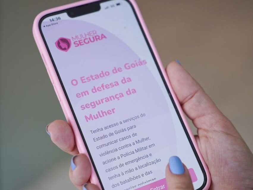 Imagem Ilustrando a Notícia: Aplicativo Mulher Segura busca reforçar o combate contra a violência em Goiás