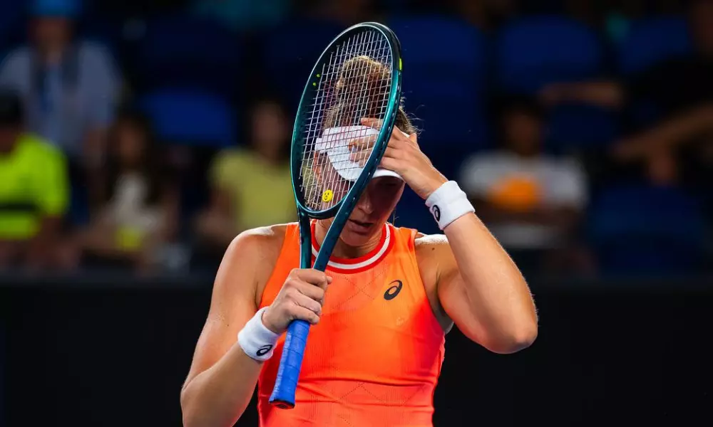 Imagem Ilustrando a Notícia: Bia Haddad é eliminada na terceira fase do Australian Open