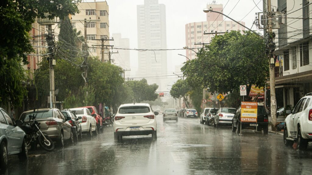 Imagem Ilustrando a Notícia: Período chuvoso continua em Goiás nesta semana