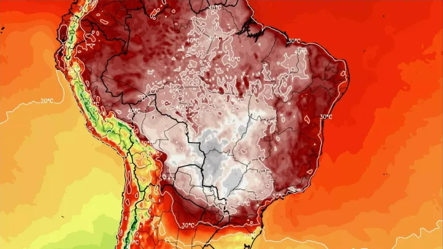 Imagem Ilustrando a Notícia: Ondas de calor no Brasil foram responsáveis por aproximadamente 48 mil mortes 