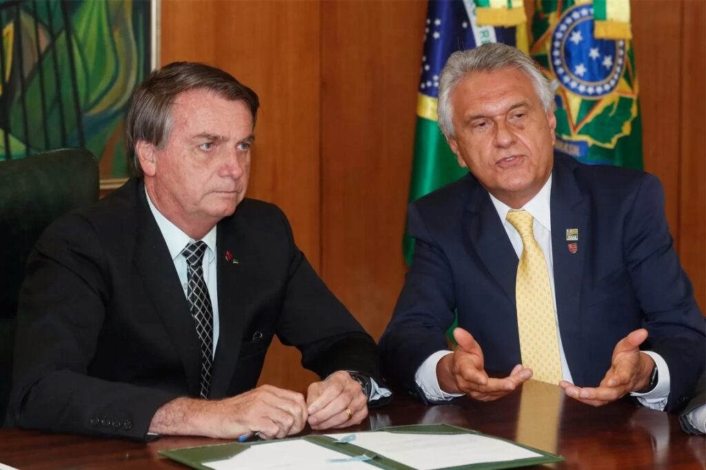 Imagem Ilustrando a Notícia: Caiado pede anistia a Bolsonaro, vai a ato e prega união