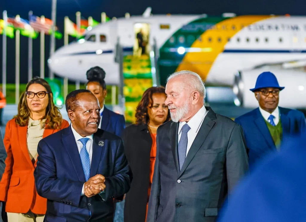 Imagem Ilustrando a Notícia: Entenda o motivo da viagem de Lula à Etiópia