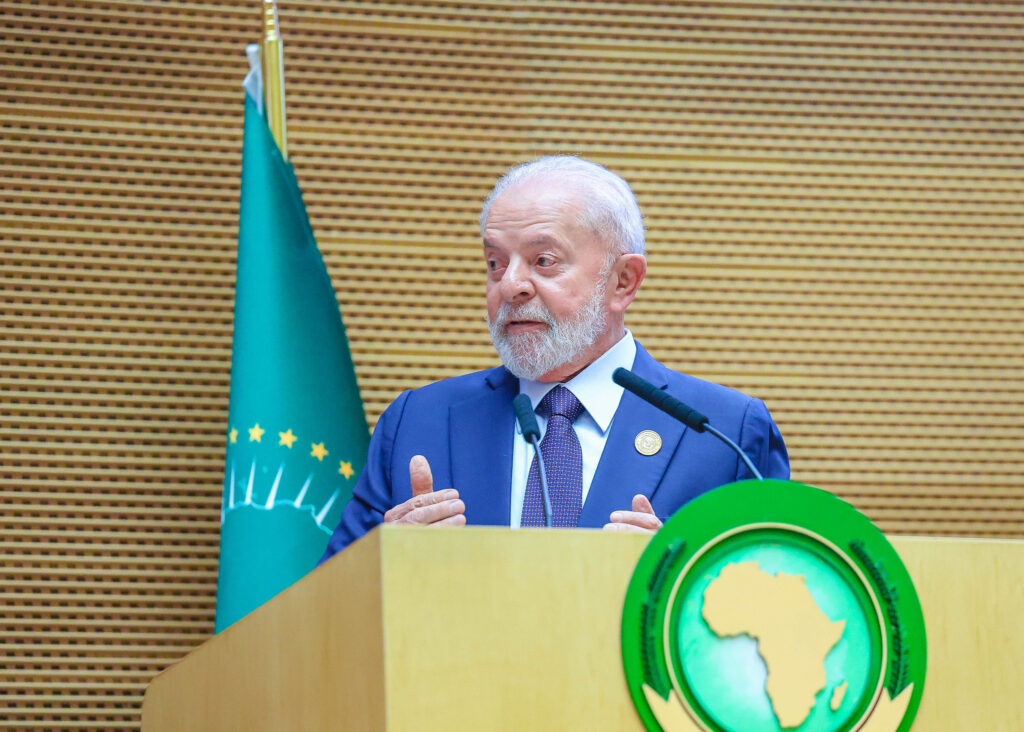 Imagem Ilustrando a Notícia: Em discurso, Lula defende que resposta de Israel a Hamas é ‘desproporcional’ 
