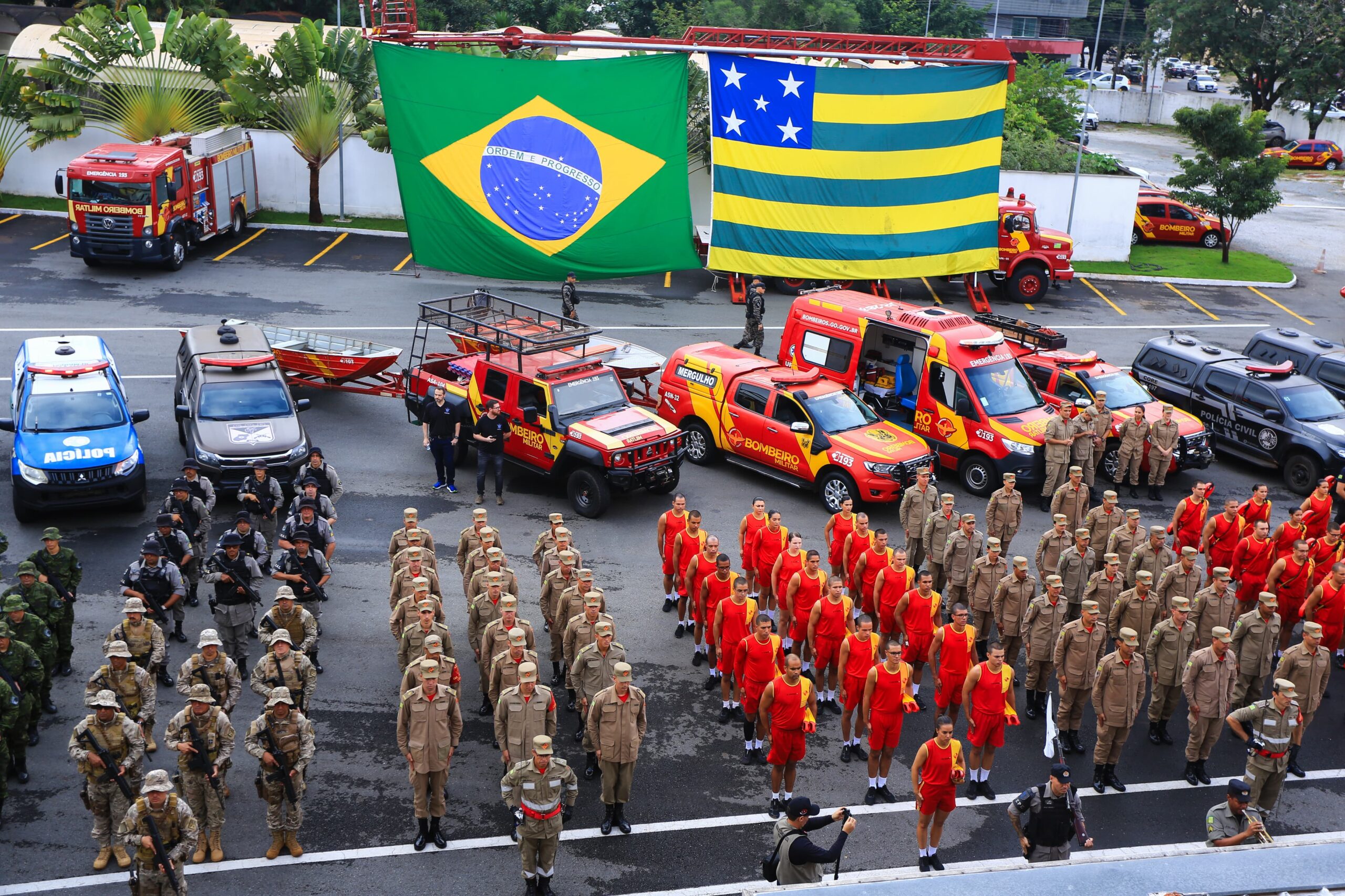 Imagem Ilustrando a Notícia: Operação Carnaval integra forças de segurança estaduais e federais, em Goiás