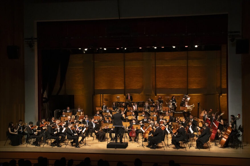 Imagem Ilustrando a Notícia: Orquestra Sinfônica Jovem de Goiás se apresenta no Teatro Basileu França