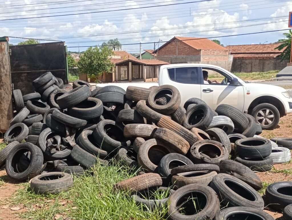 Imagem Ilustrando a Notícia: Prefeitura de Aparecida recolhe 45 mil pneus abandonados apenas em 2024