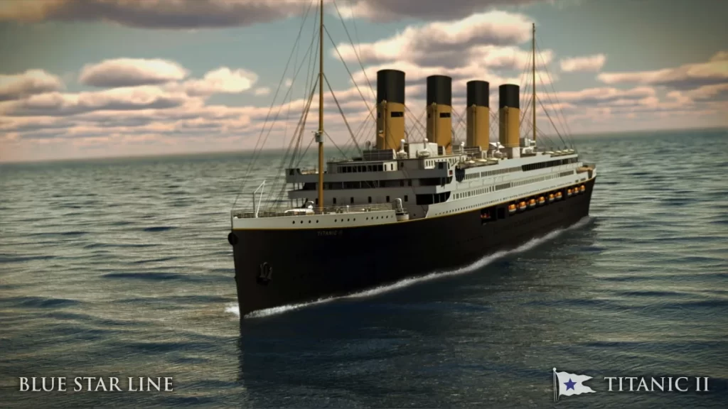 Imagem Ilustrando a Notícia: Bilionário autraliano relança projeto para construir Titanic II