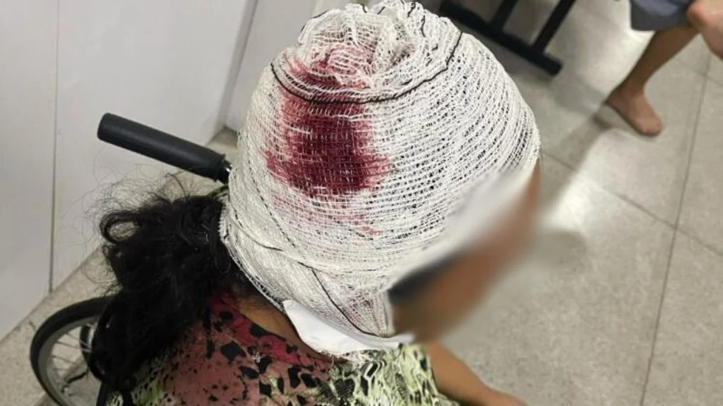 Imagem Ilustrando a Notícia: Briga por máquina de lavar termina com filho preso suspeito de agredir a própria mãe, em Anápolis