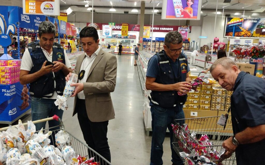 Imagem Ilustrando a Notícia: Procon Goiás e Inmetro fiscalizam ovos de Páscoa e produtos consumidos na Semana Santa