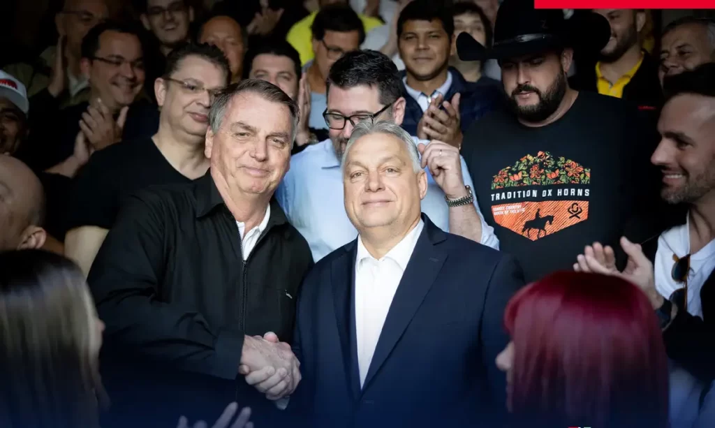 Imagem Ilustrando a Notícia: Bolsonaro já esteve três vezes com primeiro-ministro da Hungria