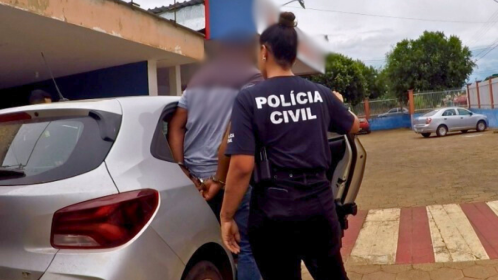 Imagem Ilustrando a Notícia: Condenado por estupro é preso por suspeita de importunação sexual contra colegas de trabalho em São Miguel do Araguaia
