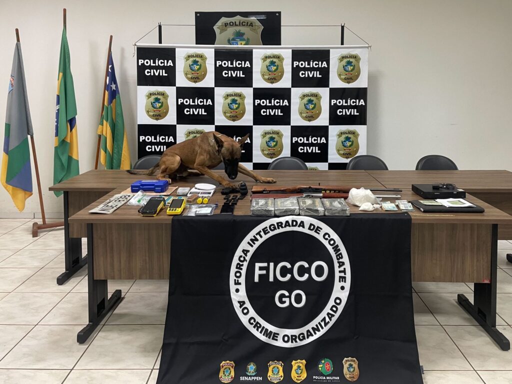 Imagem Ilustrando a Notícia: 7 suspeitos presos, R$4 milhões bloqueados e 5kg de cocaína apreendidos em Rio Verde