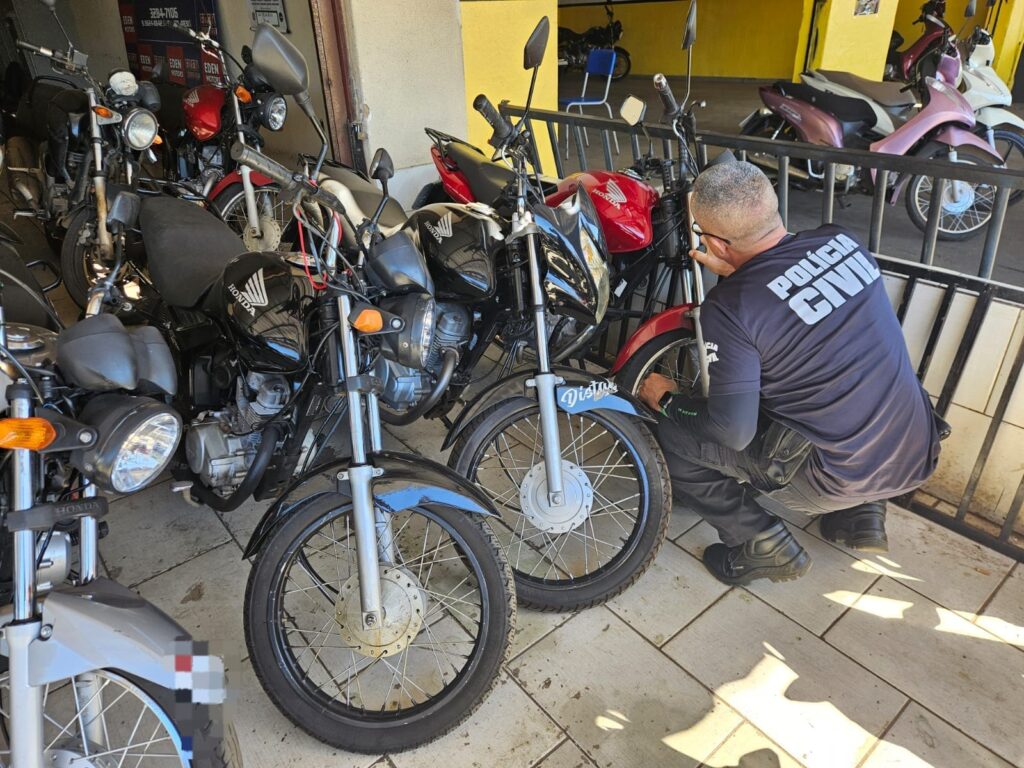 Imagem Ilustrando a Notícia: Polícia desmantela esquema de comércio ilegal de peças de motocicletas em Goiás