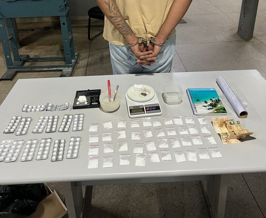 Imagem Ilustrando a Notícia: Homem suspeito de misturar cocaína com analgésico é preso em Goiânia
