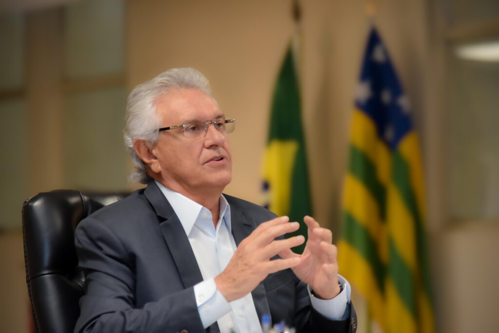 Imagem Ilustrando a Notícia: Caiado reafirma tolerância zero a invasões de terra em Goiás