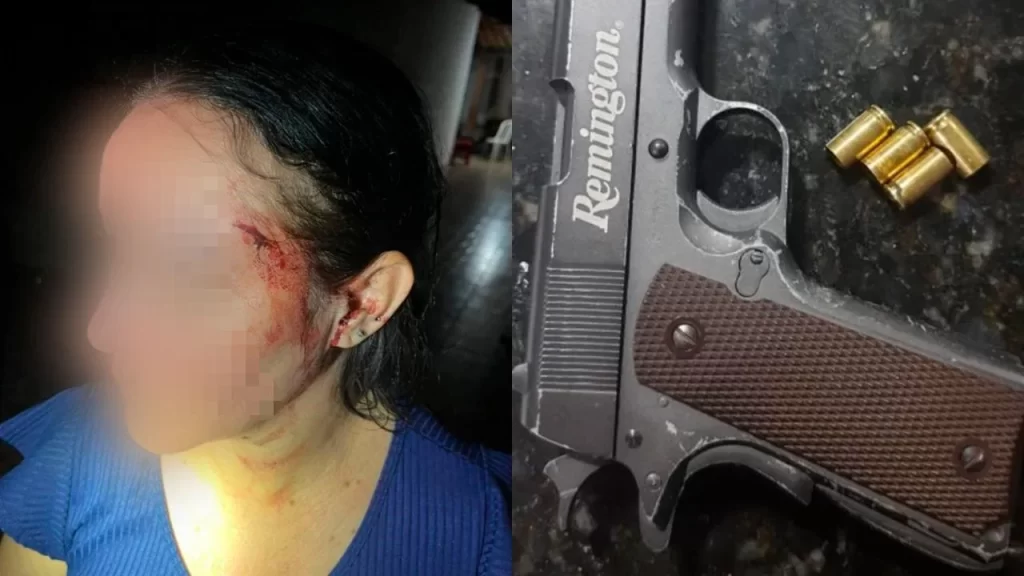 Imagem Ilustrando a Notícia: PM é preso suspeito de agredir esposa com coronhadas após perder chave do portão em Valparaíso 
