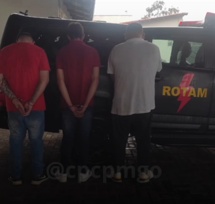 Imagem Ilustrando a Notícia: Suspeitos que vieram de SP para dar golpes em caixas eletrônicos de Goiás são presos